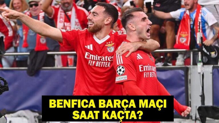 Benfica Barcelona maçı saat kaçta? Benfica Barça maçı hangi kanalda? Kerem ve Orkun ilk 11’de mi?