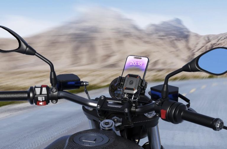 motosiklet telefon tutucu