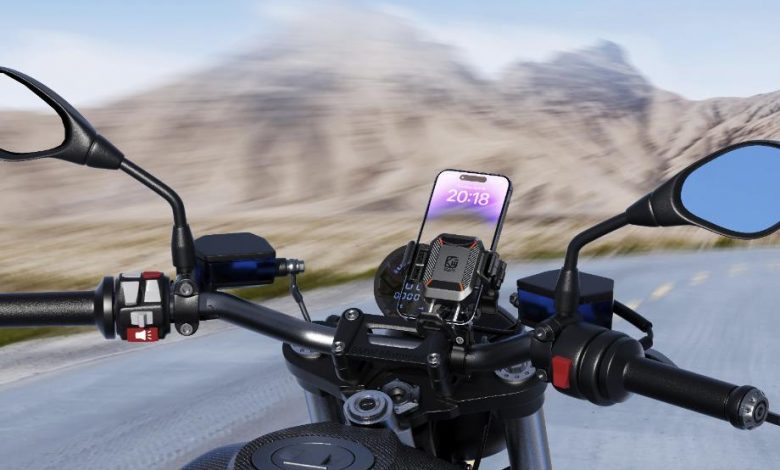 motosiklet telefon tutucu