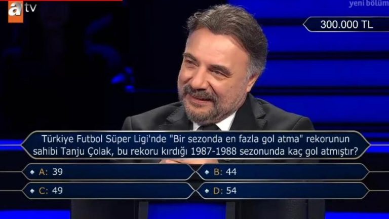 Tanju Çolak kaç gol attı? 1987-1988 sezonu ”Bir sezonda en fazla gol atma rekoru”