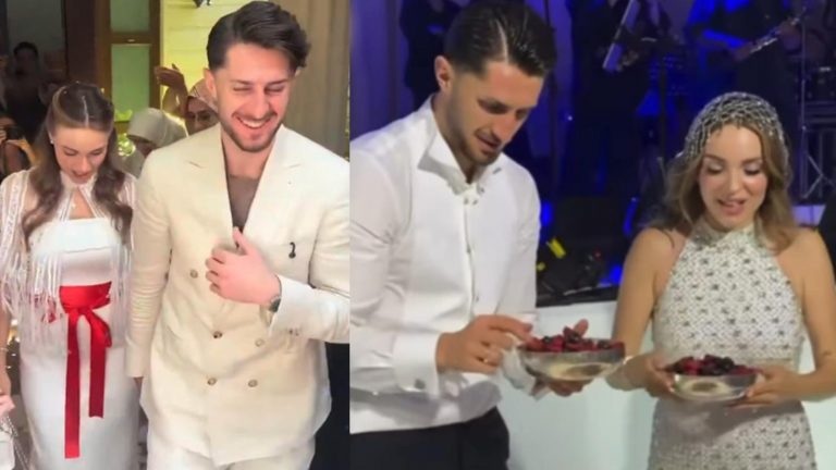 İsmail Yüksek ve Esen Matraş evlendi! “Gelinliği son anda kapatmışlar gibi”